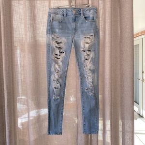 american eagle hi-rise jegging super stretch